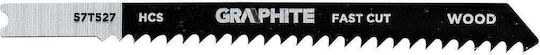Graphite Stichsägeblätter Für Metall 76mm 5 Stück