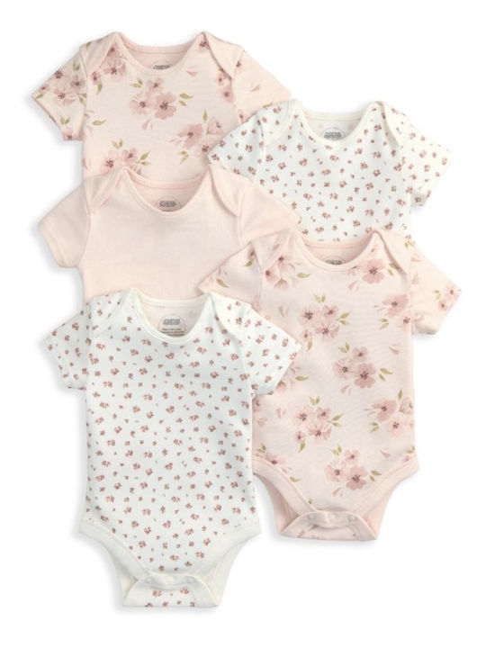 Mamas & Papas Set of Multicolour Bodysuits 5 Pieces