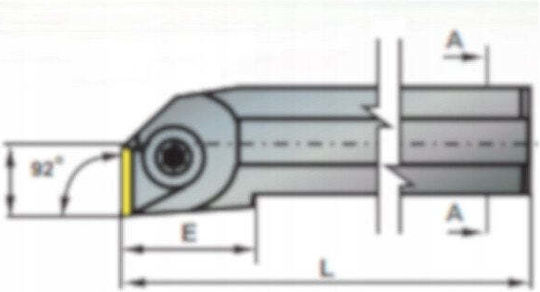 Pafana Копачка За Токарен Машина Skl.s20s Ctfpr-16