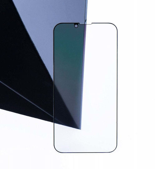 Oem Gehärtetes Glas 5d Voll Leim iPhone 12 / 12 Pro Datenschutz Schwarz