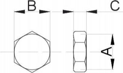 Hydroland Месингова Тапа 3/4"