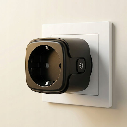 Art Smart Adapter Socket 230V Wi-Fi Black Art