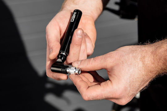 Neo Tools 91-015 Mini Fahrradluftpumpe Hand
