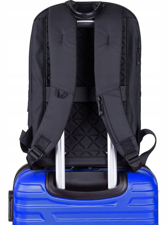 4KOM Backpack Αδιάβροχο 9lt Μαύρο