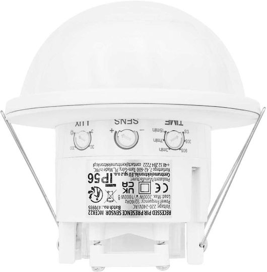 Maclean Energy Wired Infrared Motion Sensor