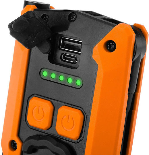 Neo Tools Workshop Rechargeable LED IP20 Lamp with Brightness up to 1500lm