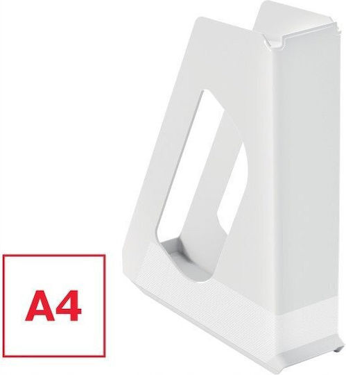 Esselte Vivida White File Box