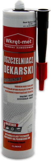 Quantec Метално лепило кафяво 310 ml
