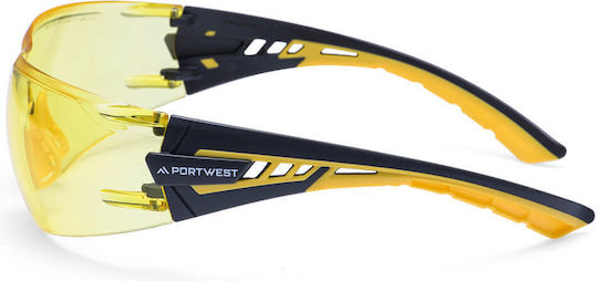 Ps27 Работни Очилa Tech Look Lite Kn Оранжев Амбър Portwest