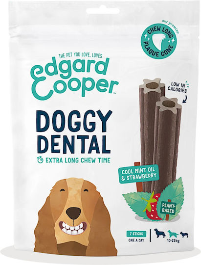 Doggy Dental Mentă & Căpșuni 7 Stickuri Mici
