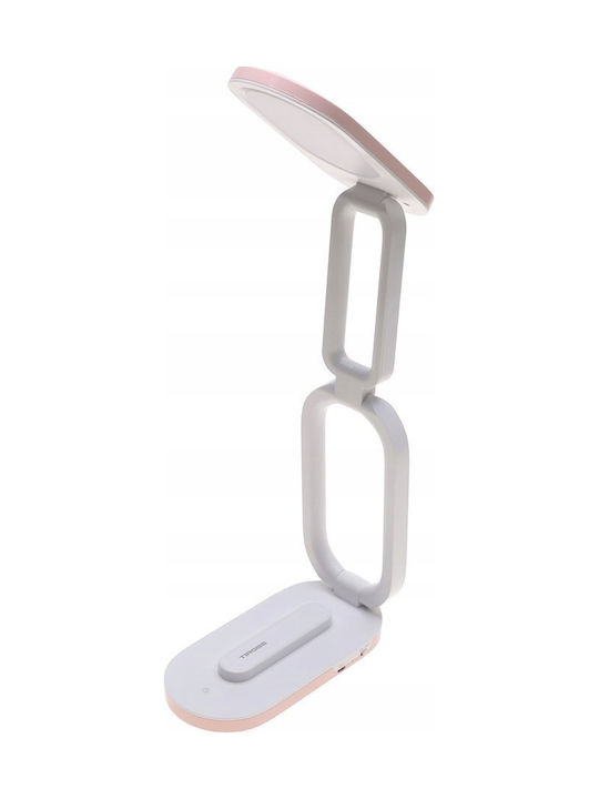 Tiross Rechargeable LED Office Light Folding in White Colour