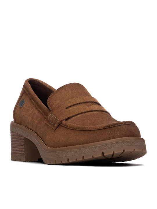 Pumps Mit Mittelhohem Absatz Tabac Braun