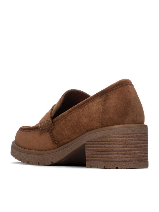 Pumps Mit Mittelhohem Absatz Tabac Braun