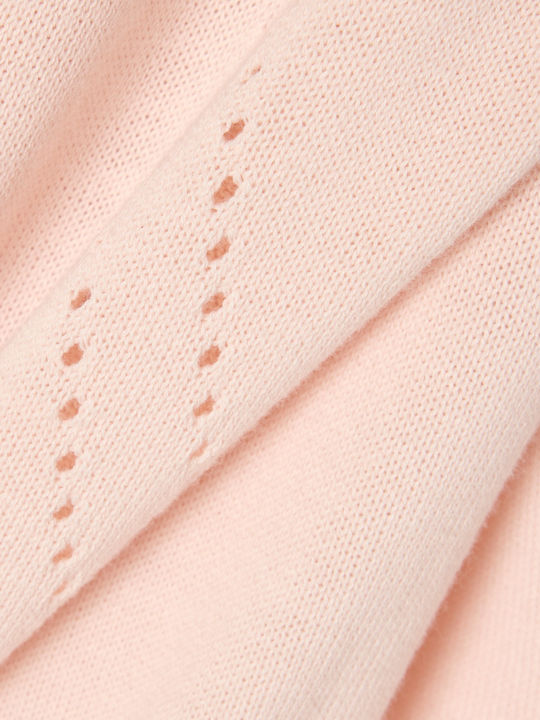 Cardigan pentru femei tricotat roz