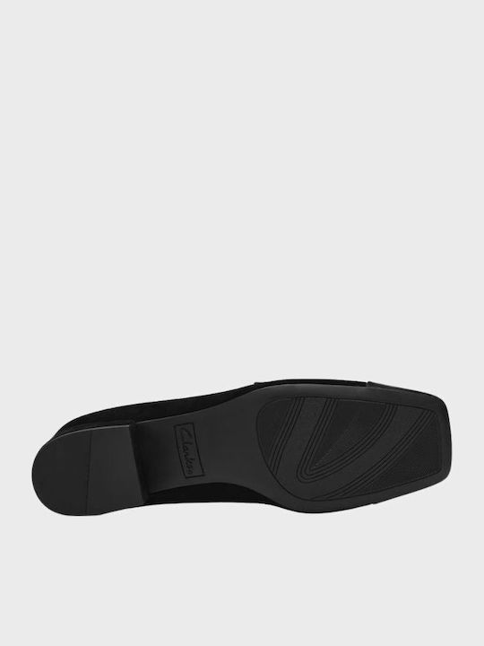 Pumps mit Riemen Schwarz