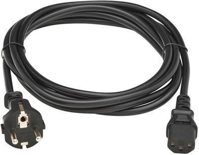 Pdu Power Cord C13 To Schuko Cee 7/7 10a 250v H05vv-f 3m 9.8 Ft Black