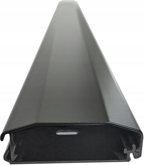 Fiber Novelty Fiber Novelty Kabelkanal aus Aluminium Schwarz 1,1m