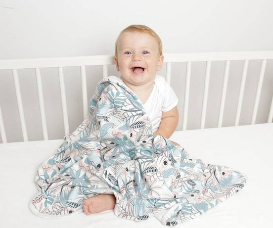 Multitex Nursery Swaddling Cotton Multicolour Blanket 75x100cm