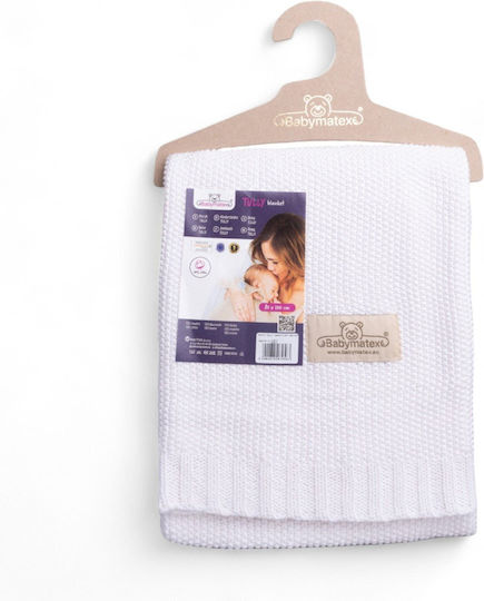 Multitex Nursery Swaddling Cotton Multicolour Blanket 80x100cm