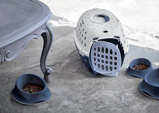 Zolux Dog Transport Cage Grey 50x33x32cm