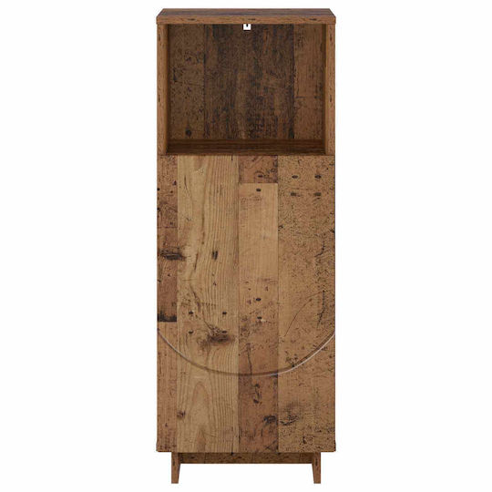 vidaXL Ντουλάπι Ντουλάπι Μπάνιου 36.5x38x95cm Καφέ
