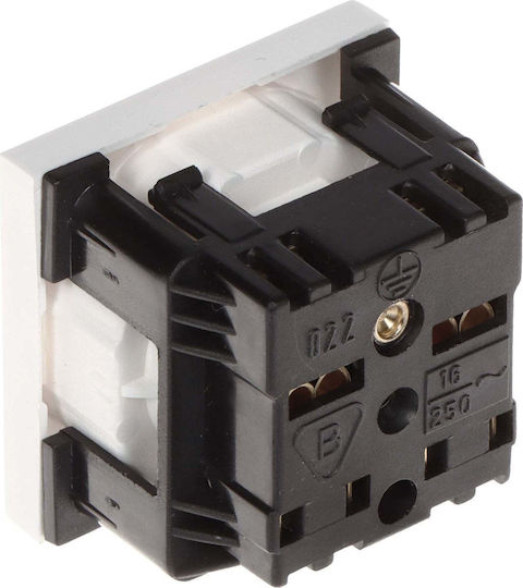 Elektro Plast Einzeln Steckdose Weiß