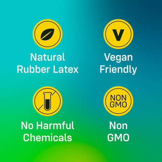 One Prezervative 12 buc 53mm cu Răduri Natural Vegan