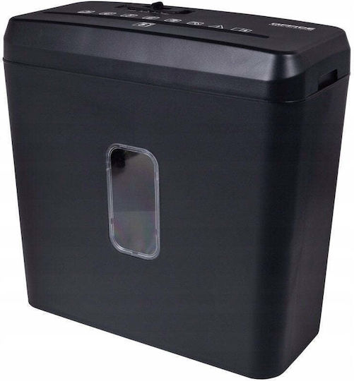 Office Products Distrugător de documente 5 foi cu recipient 8 l