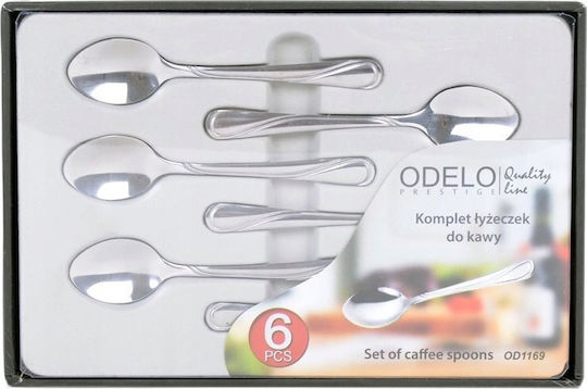 Odelo Set Löffel Kaffee/Tee Inox Silber 6 Stück