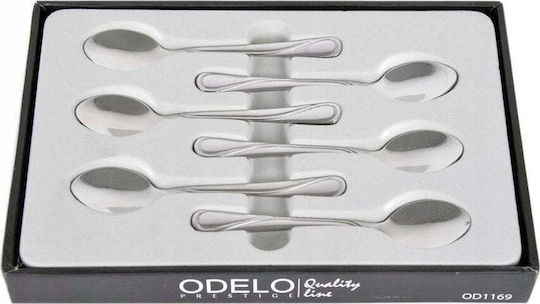 Odelo Set Löffel Kaffee/Tee Inox Silber 6 Stück