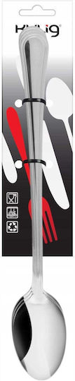 Kulig Dessert / Eiscreme Metallisch Silber 19,1cm 3 Stück