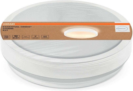 Osram Plafonieră de Tavan Albă cu Soclu E27
