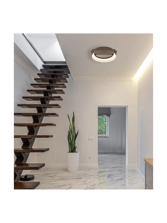 Globo Lighting Luminiță De Tavan Montată Maro Cu LED Integrat