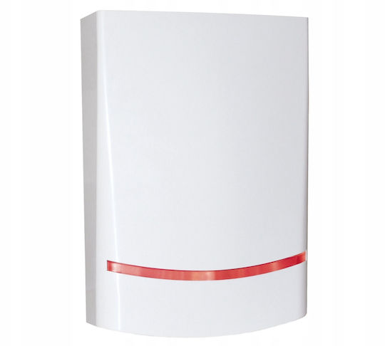 Genevo Genevo Außen-Alarm-Sirene 105dB mit Weißem Licht 21x29.5cm