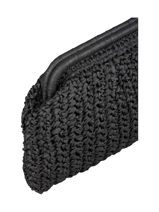 Knitted Women's Handbag Black