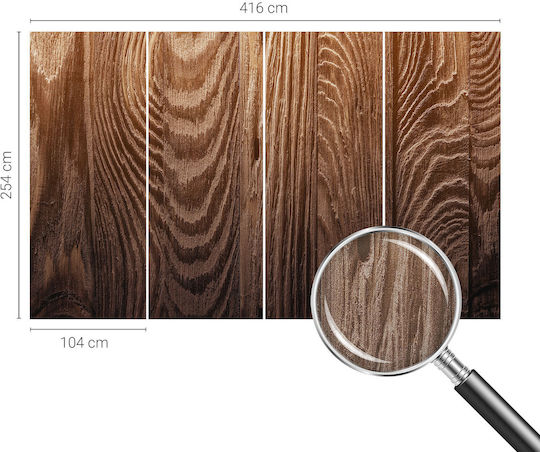 Self-Adhesive Wall Wallpaper 416x254cm