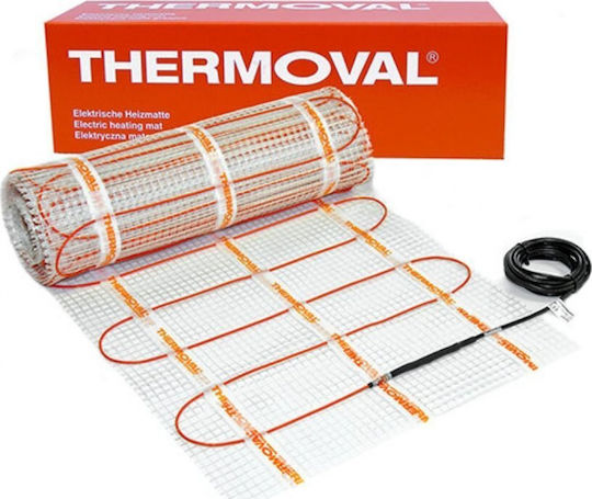 Thermoval Thermoeltes Teppich Tv Bis 50 170w/m² 1.0m² Selbstklebend Einseitige Stromversorgung