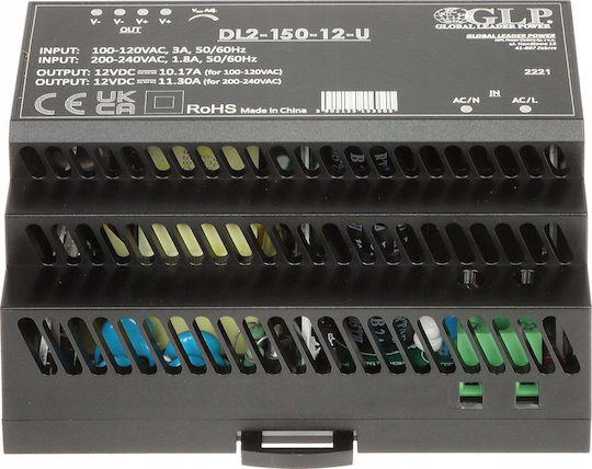 GLP Регулируемо LED Захранване Мощност 122W с Изходно Напрежение 12V