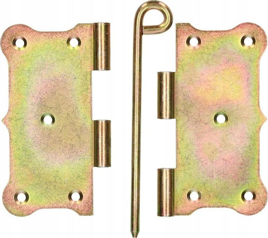 Kotarbau Disconnectable Hinge 100x100 Construction Flat Galvanized