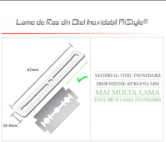 Shavette pentru piele sensibilă 52 buc