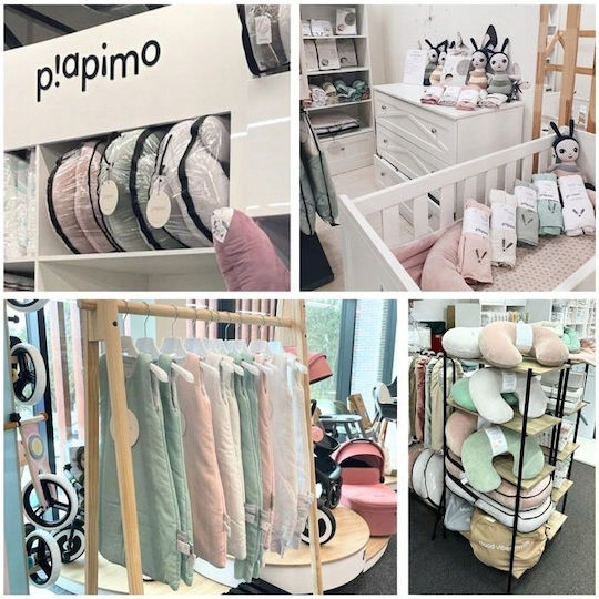 Piapimo Μαξιλάρι Εγκυμοσύνης Γκρι 70cm