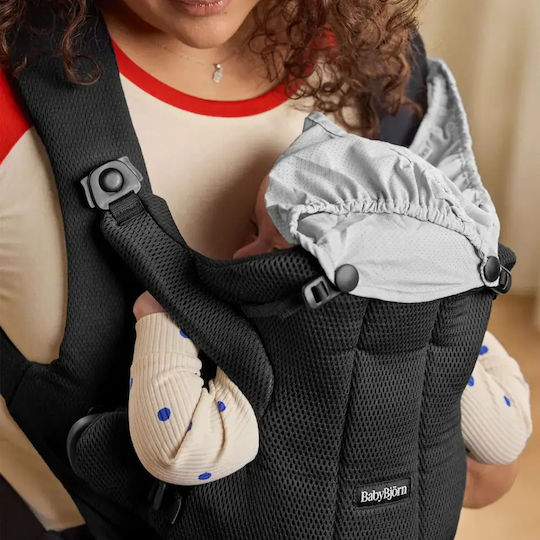 BabyBjorn Marsupiu Clasic Negru cu Greutate Maximă 5kg