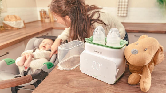 Cecotec Nana Babycare Digital Babyflaschenwärmer mit Sterilisationsfunktion