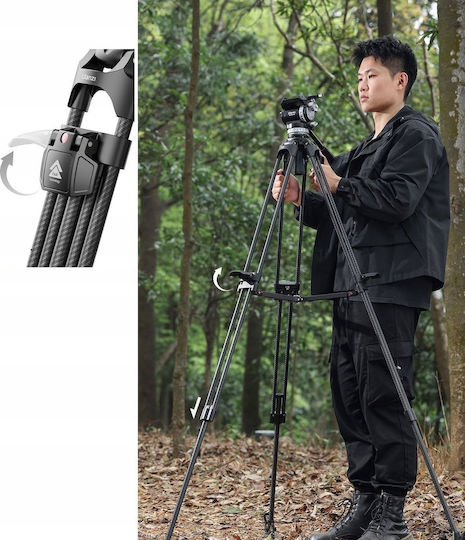 Ulanzi Ulanzi Kamerastative aus Aluminium bis 149,5cm und Belastbarkeit 25kg