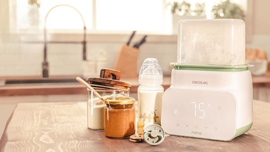Cecotec Nana Babycare Digital Babyflaschenwärmer mit Sterilisationsfunktion