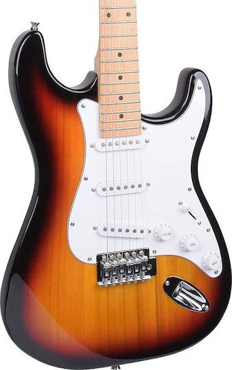 Elektrische Gitarre ST Style mit HH Tonabnehmer-Anordnung Schwarze mit E-Gitarren