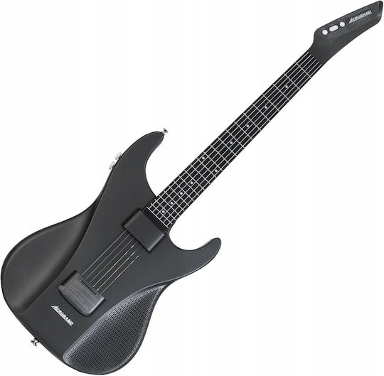 Aptel Digitale Multi-Funktions Elektrische Gitarre Midi Led Aeroband Ohne Stimmung Ag01 Schwarze