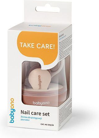 Babyono Baby Nail Care Set Brown