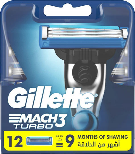 Gillette Бръсначка с резервни глави 3 остриета 12 бр