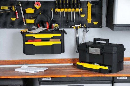 Stanley Aluminum Tool Chest with Toolbox